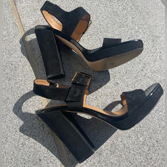 Calvin Klein Block Heel Sandal - Picture 4 of 7